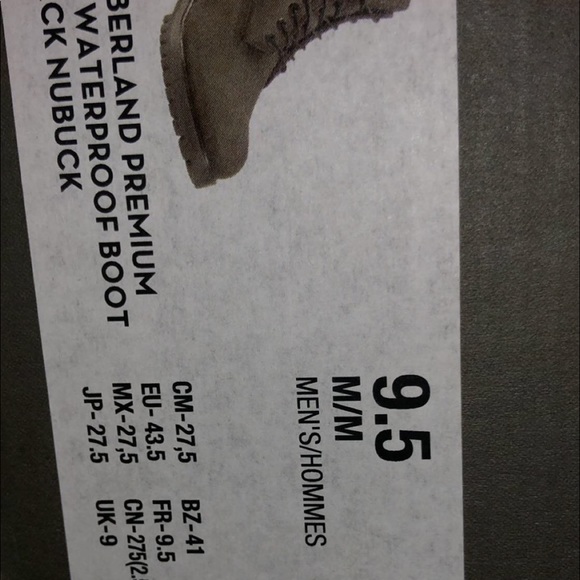 black timberlands size 9.5 worn - Picture 6 of 6